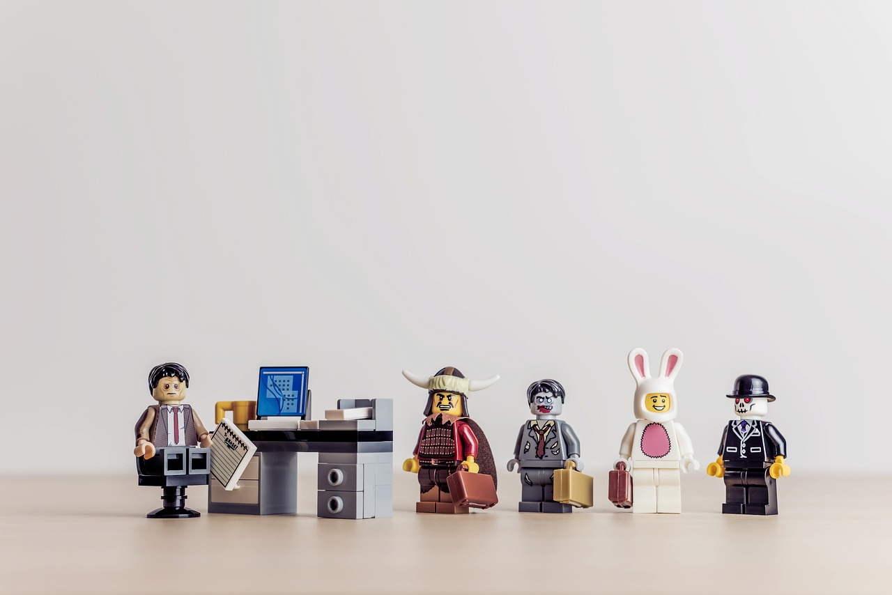 Legofiguren Mitarbeiter
